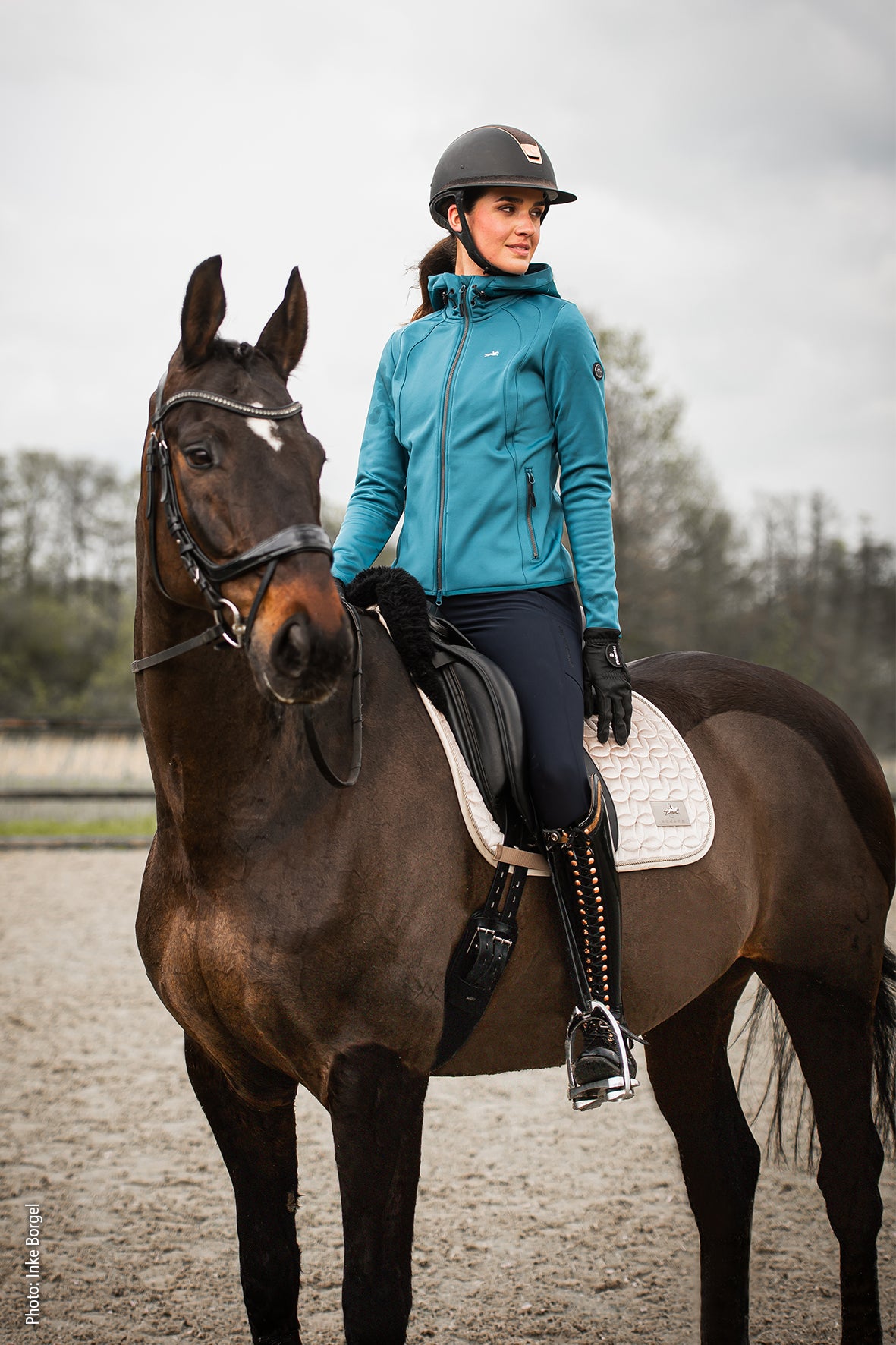 Schockemöhle Sports Velvet Balance Pad - Dressage